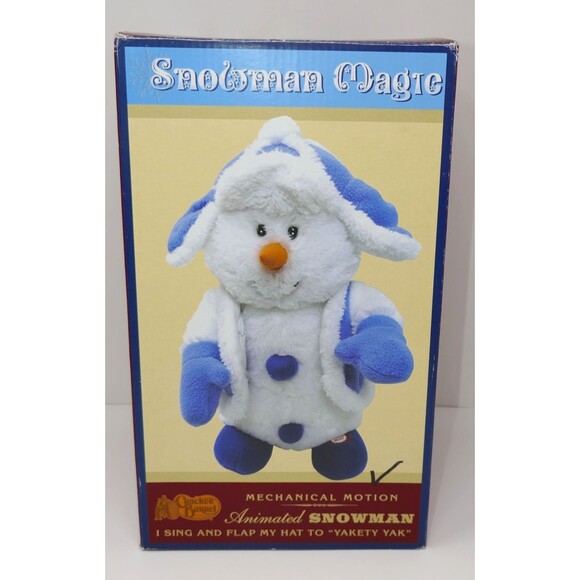 Cracker Barrel  2009 Snowman Magic Animated Snowman in Box - Picture 13 of 17